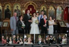 Фото МАХ: Църковна сватбена церемония